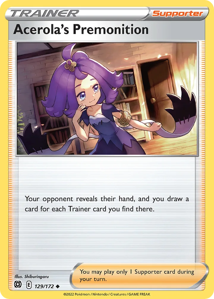 Acerola’s Premonition, Brilliant Stars 129/172