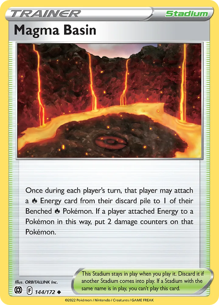 Magma Basin, Brilliant Stars 144/172