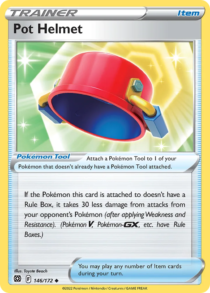Pot Helmet, Brilliant Stars 146/172