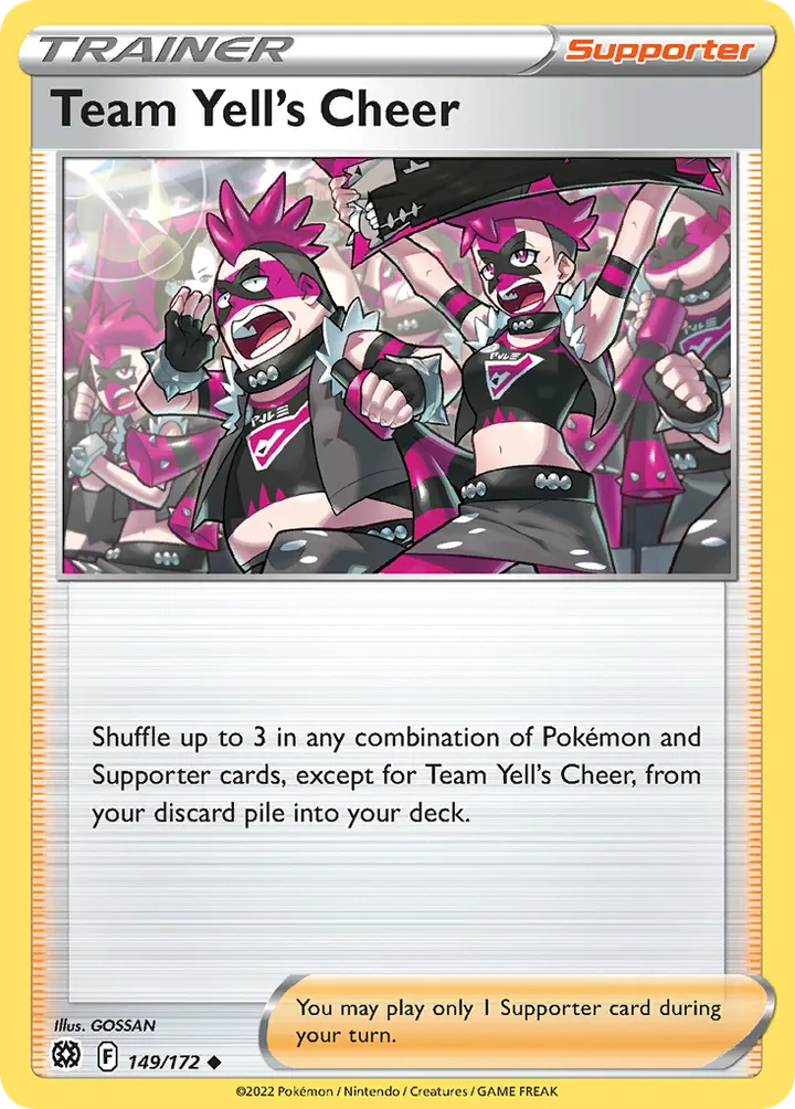 Team Yell’s Cheer, Brilliant Stars 149/172