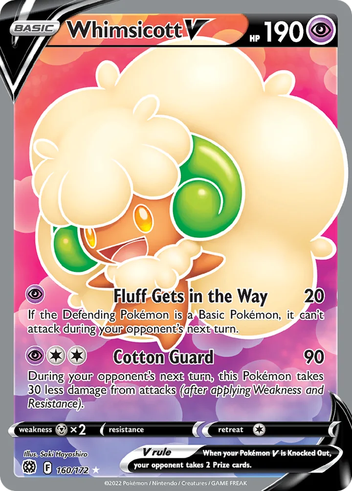 Whimsicott V, Brilliant Stars 160/172