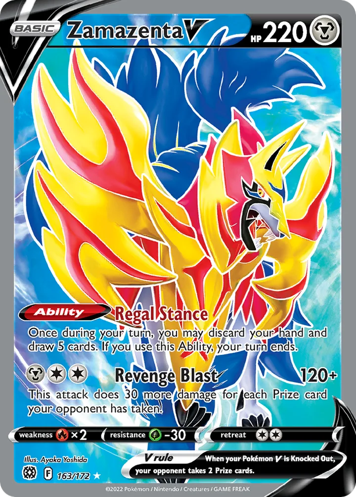 Zamazenta V, Brilliant Stars 163/172