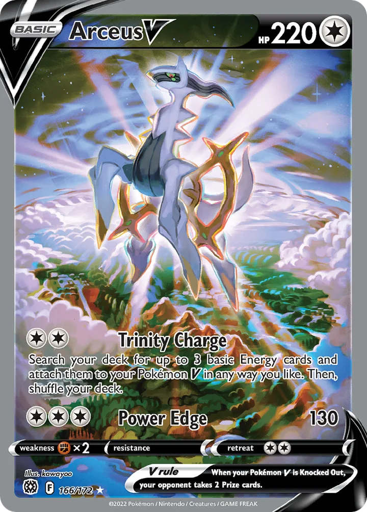 Arceus V, Brilliant Stars 166/172