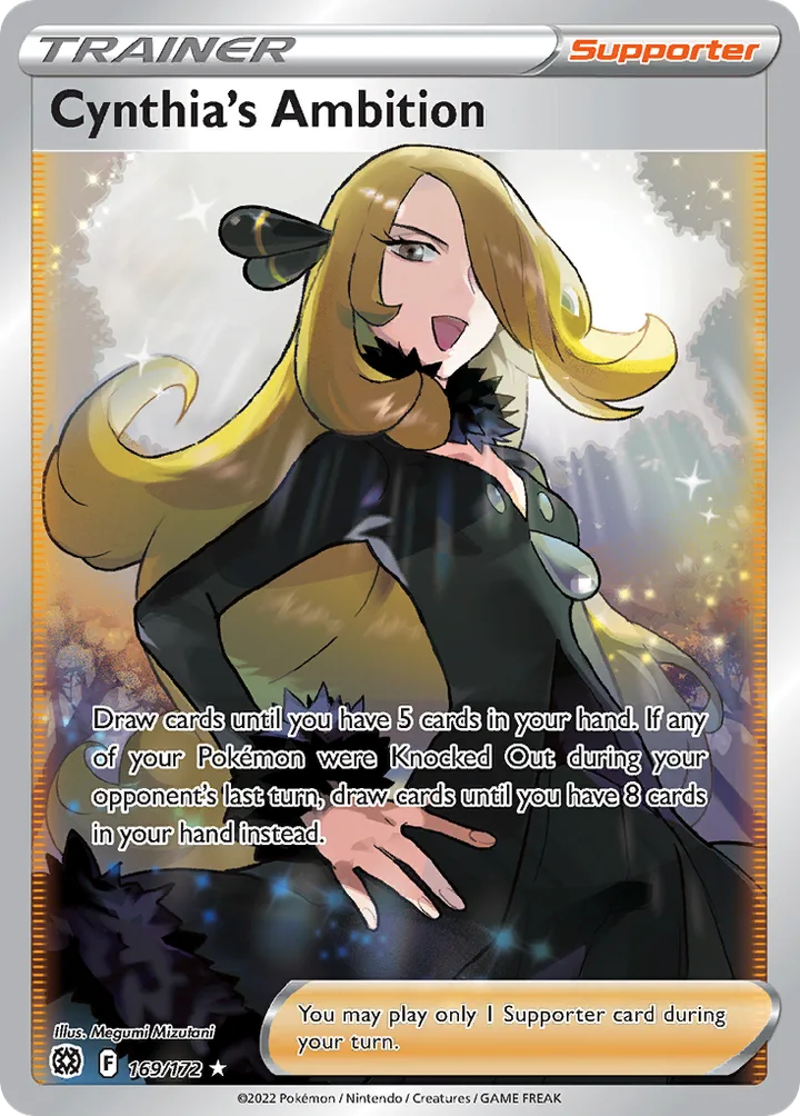 Cynthia’s Ambition, Brilliant Stars 169/172