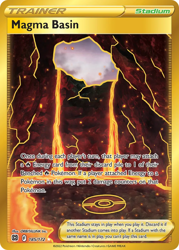 Magma Basin, Brilliant Stars 185/172