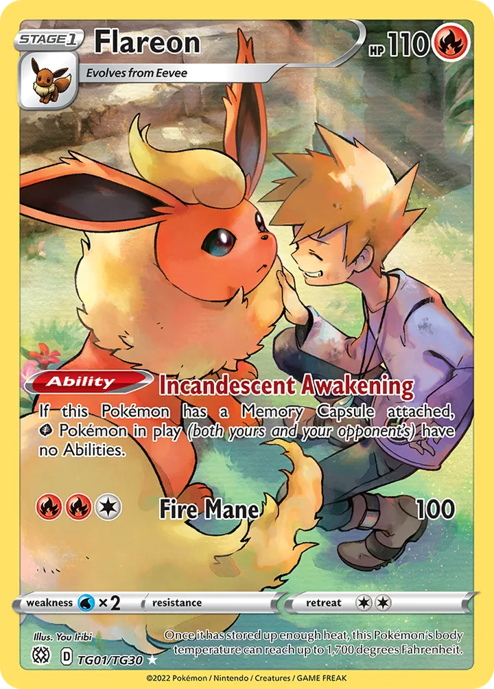 Flareon, Brilliant Stars TG01/TG30