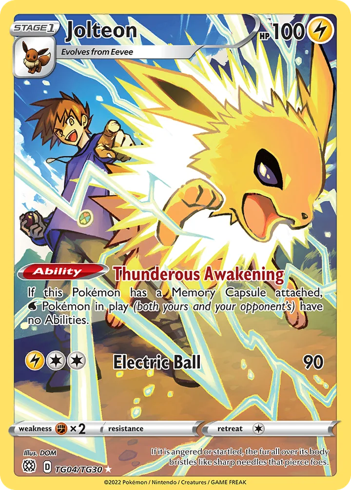 Jolteon, Brilliant Stars TG04/TG30