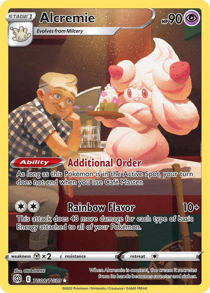 Alcremie, Brilliant Stars TG08/TG30