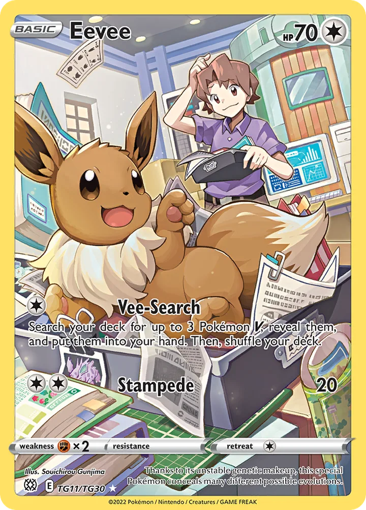 Eevee, Brilliant Stars TG11/TG30