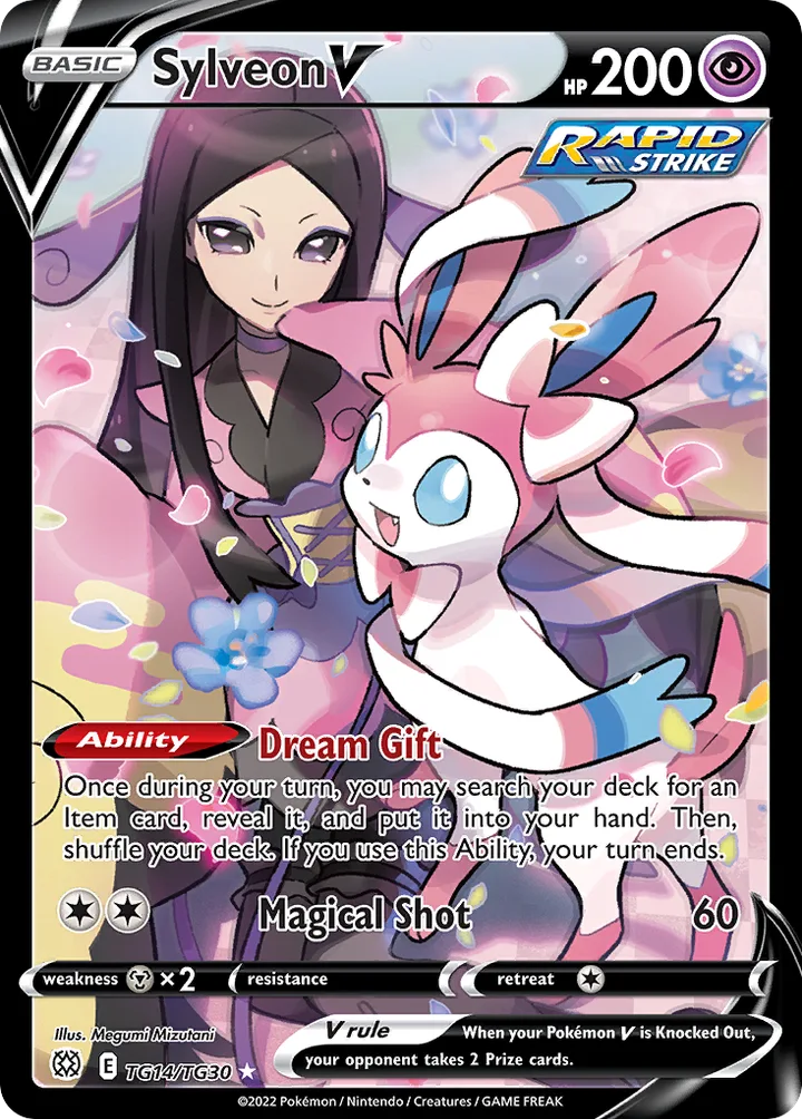 Sylveon V, Brilliant Stars TG14/TG30