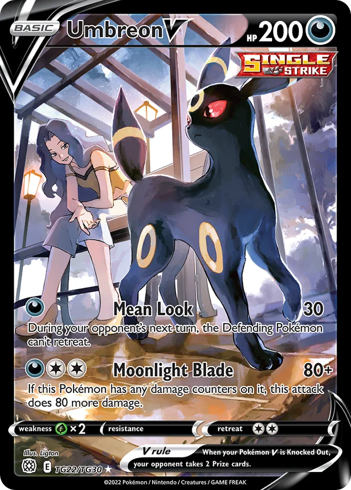 Umbreon V, Brilliant Stars TG22/TG30