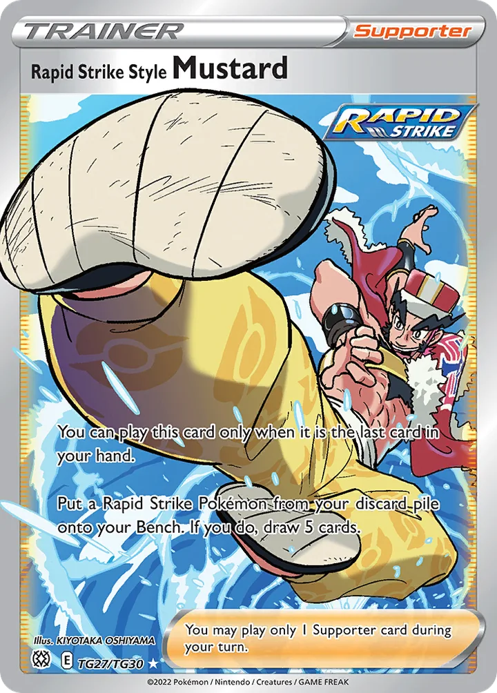 Rapid Strike Style Mustard, Brilliant Stars TG27/TG30
