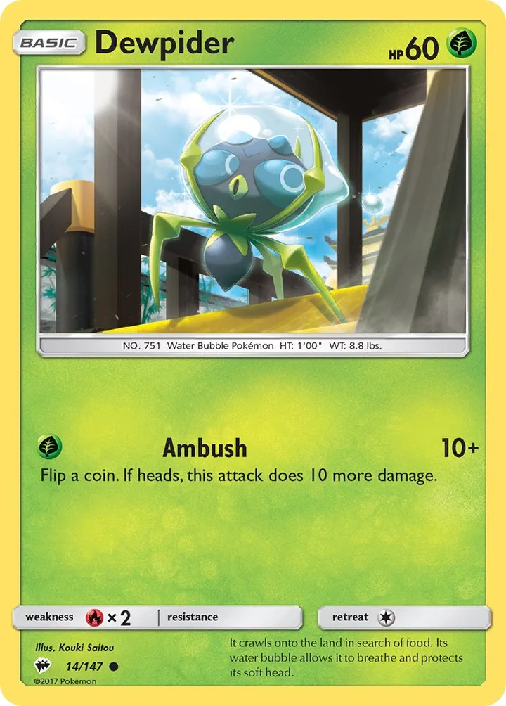 Dewpider, Burning Shadows 14/147