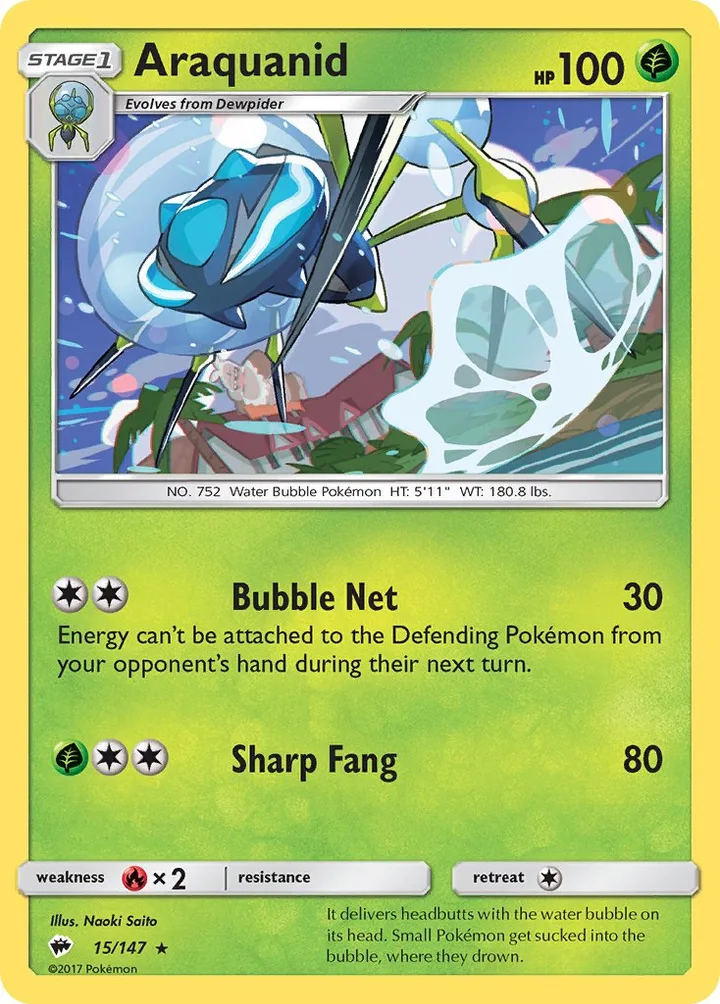Araquanid, Burning Shadows 15/147
