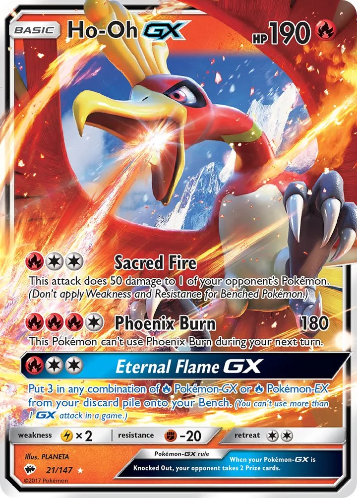 Ho-Oh-GX, Burning Shadows 21/147