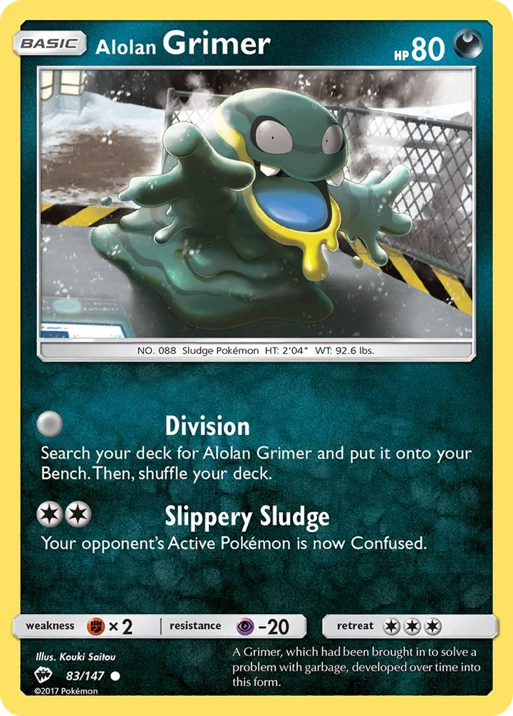 Alolan Grimer, Burning Shadows 83/147