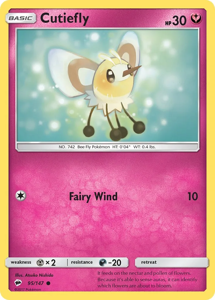 Cutiefly, Burning Shadows 95/147