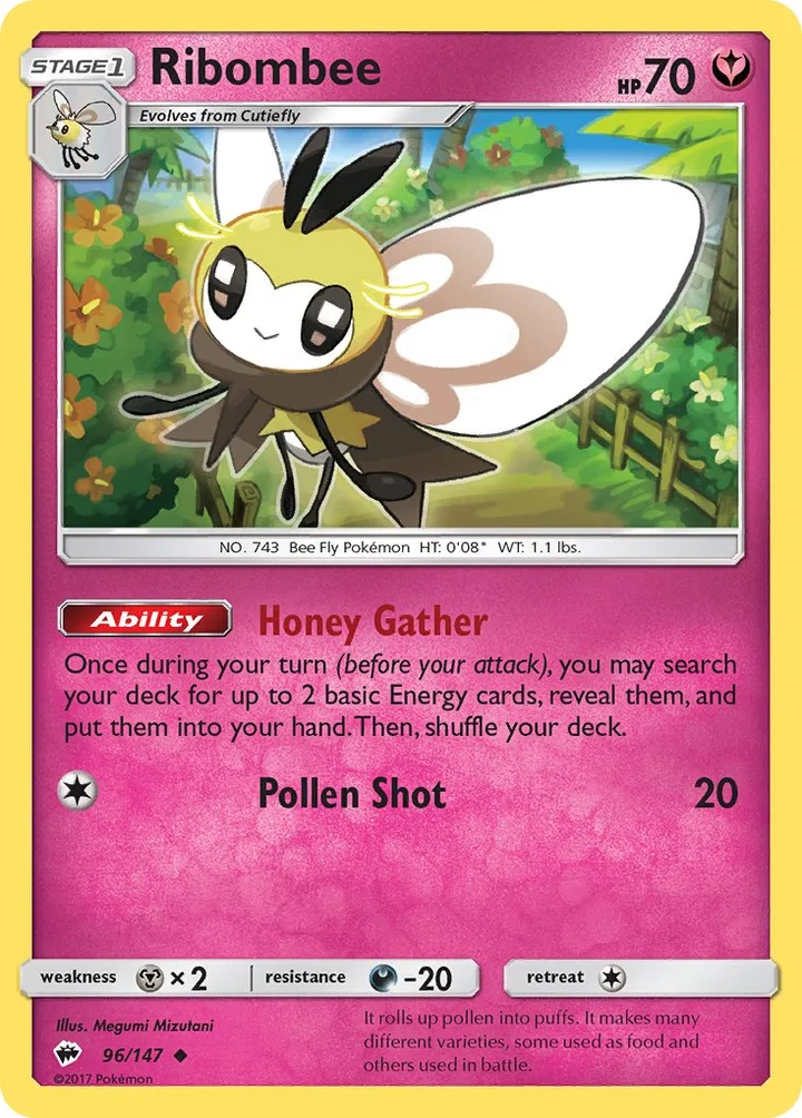 Ribombee, Burning Shadows 96/147