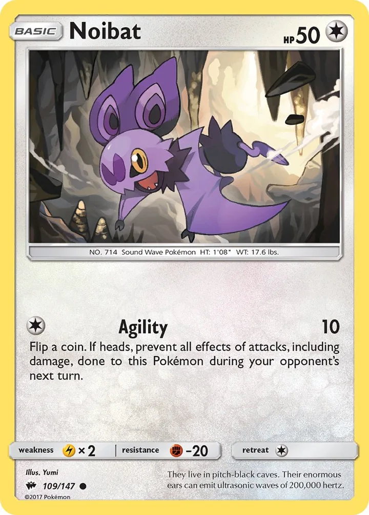 Noibat, Burning Shadows 109/147