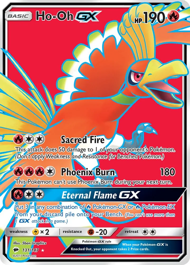Ho-Oh-GX, Burning Shadows 131/147