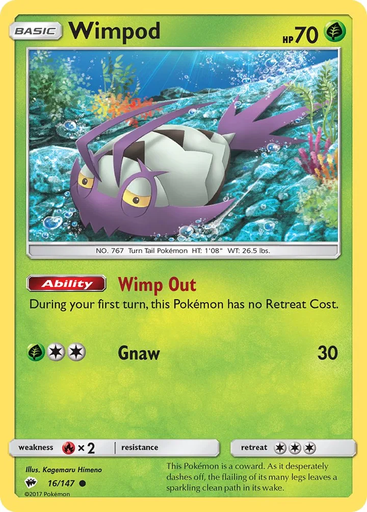 Wimpod, Burning Shadows 16/147