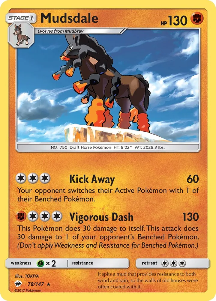 Mudsdale, Burning Shadows 78/147