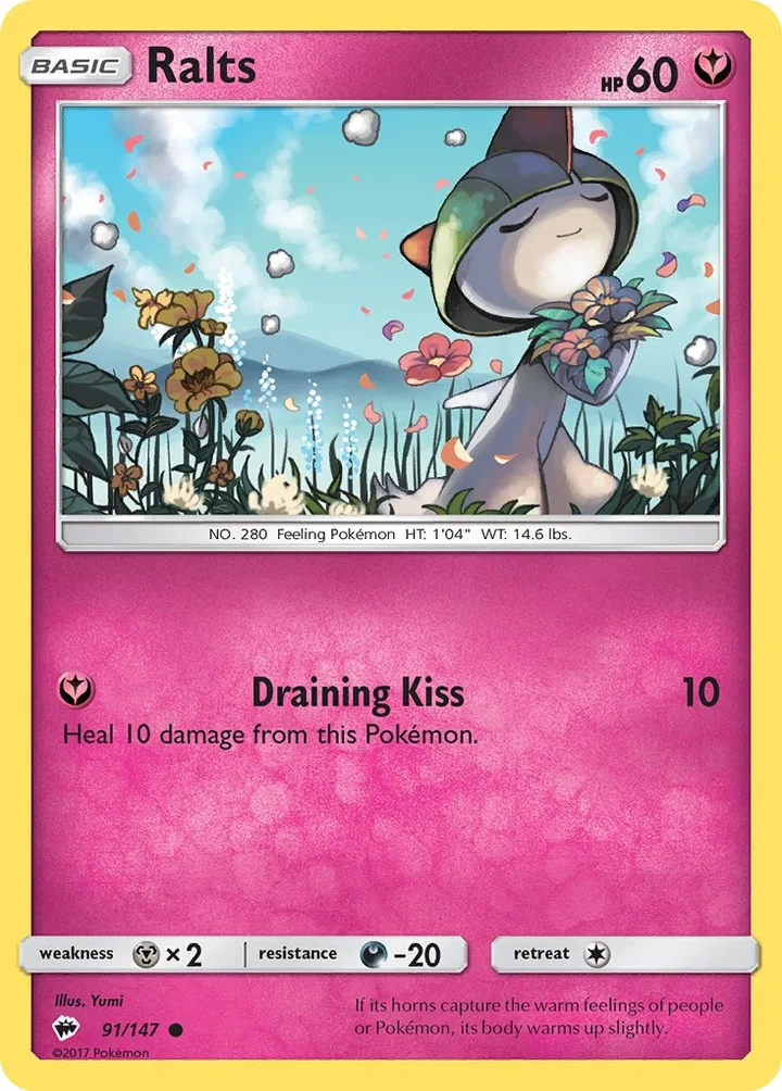 Ralts, Burning Shadows 91/147
