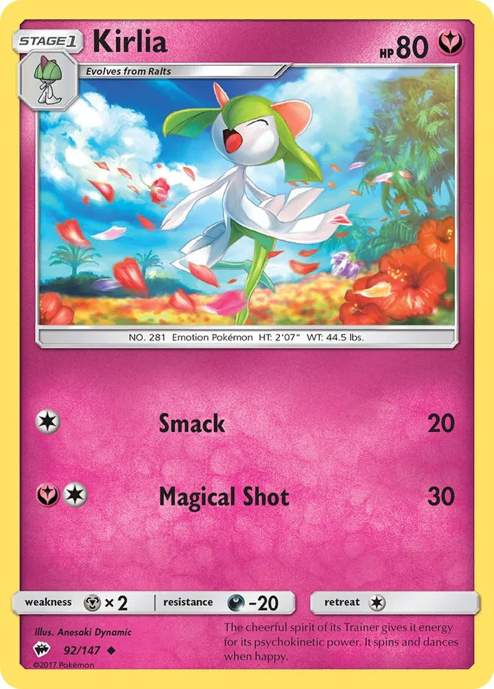 Kirlia, Burning Shadows 92/147