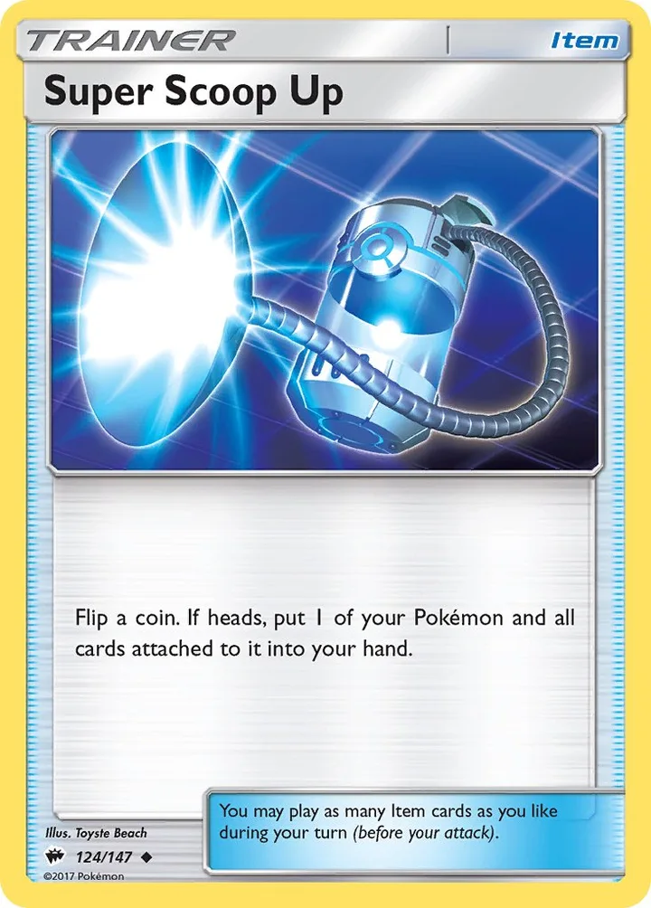 Super Scoop Up, Burning Shadows 124/147