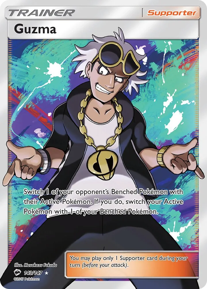 Guzma, Burning Shadows 143/147