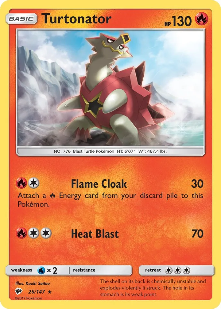 Turtonator, Burning Shadows 26/147