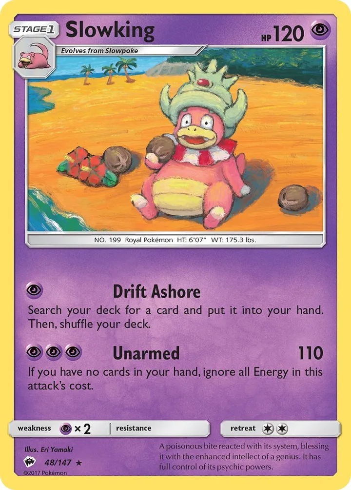Slowking, Burning Shadows 48/147