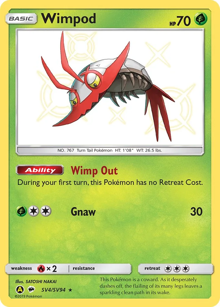 Wimpod, Hidden Fates SV4/SV94