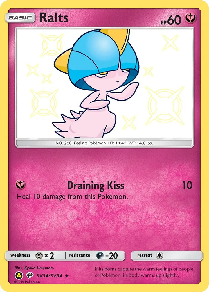 Ralts, Hidden Fates SV34/SV94
