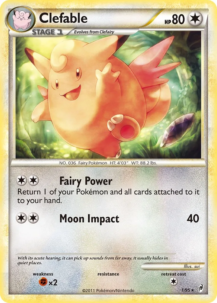 Clefable, Call of Legends 1/95