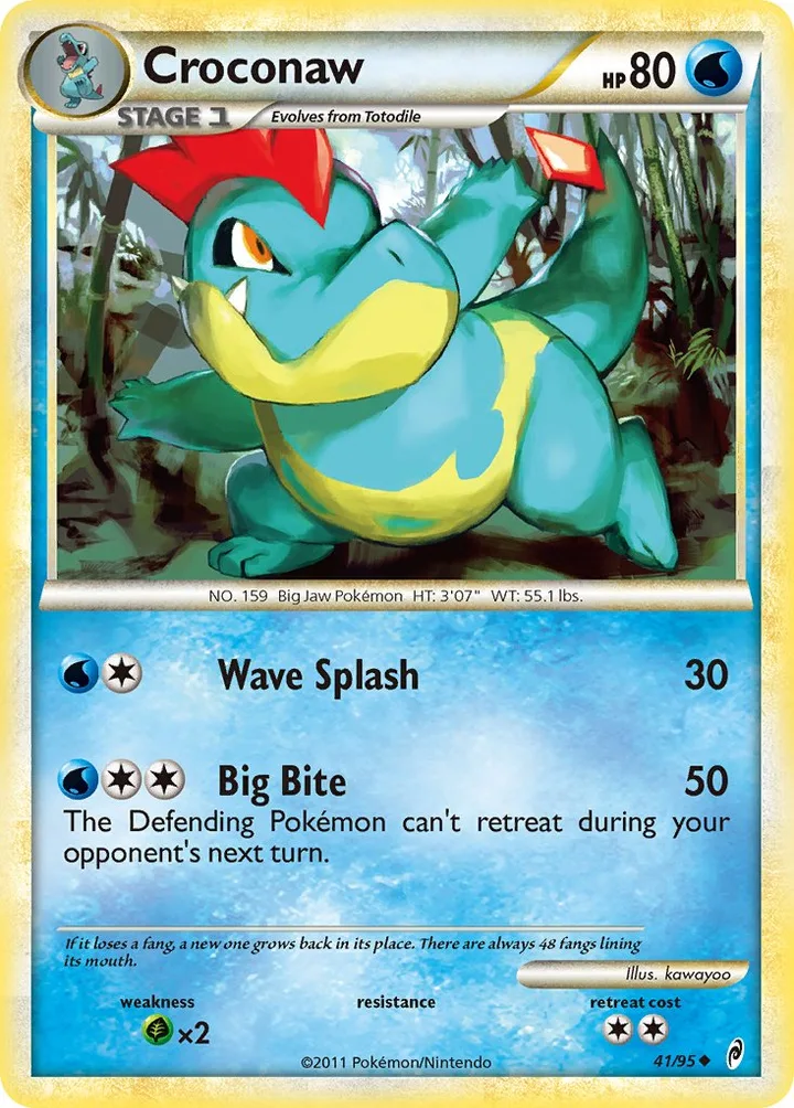 Croconaw, Call of Legends 41/95