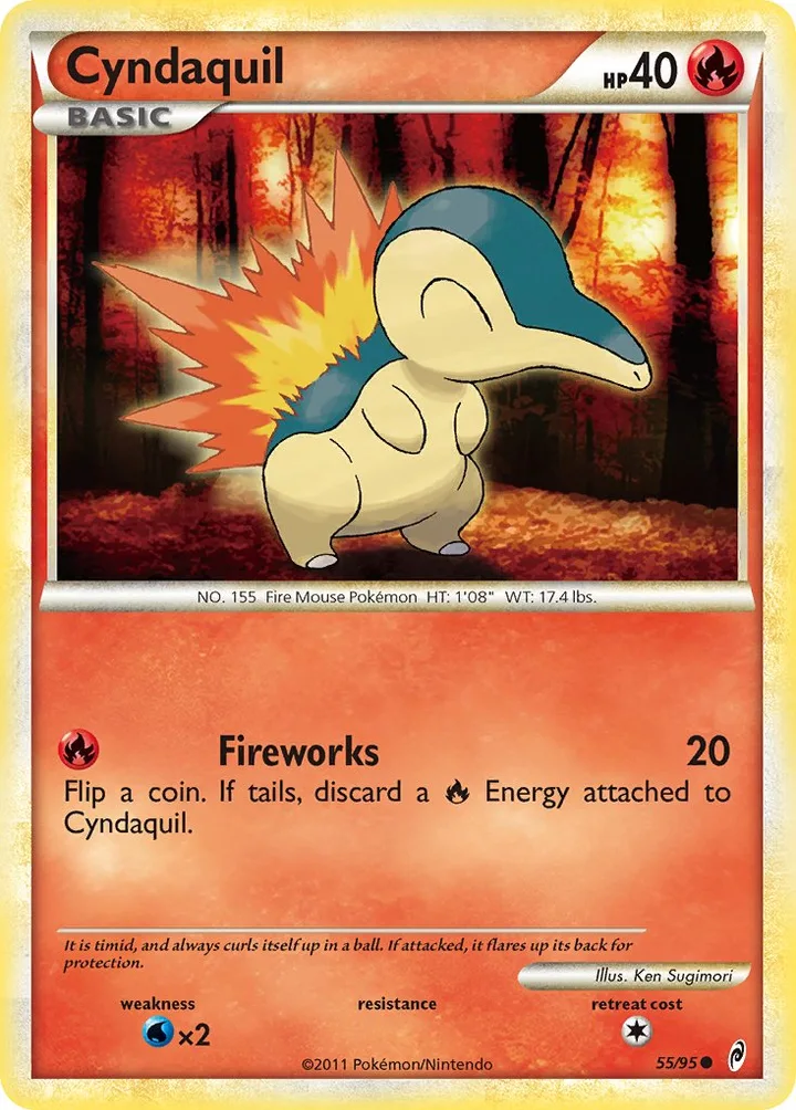 Cyndaquil, Call of Legends 55/95