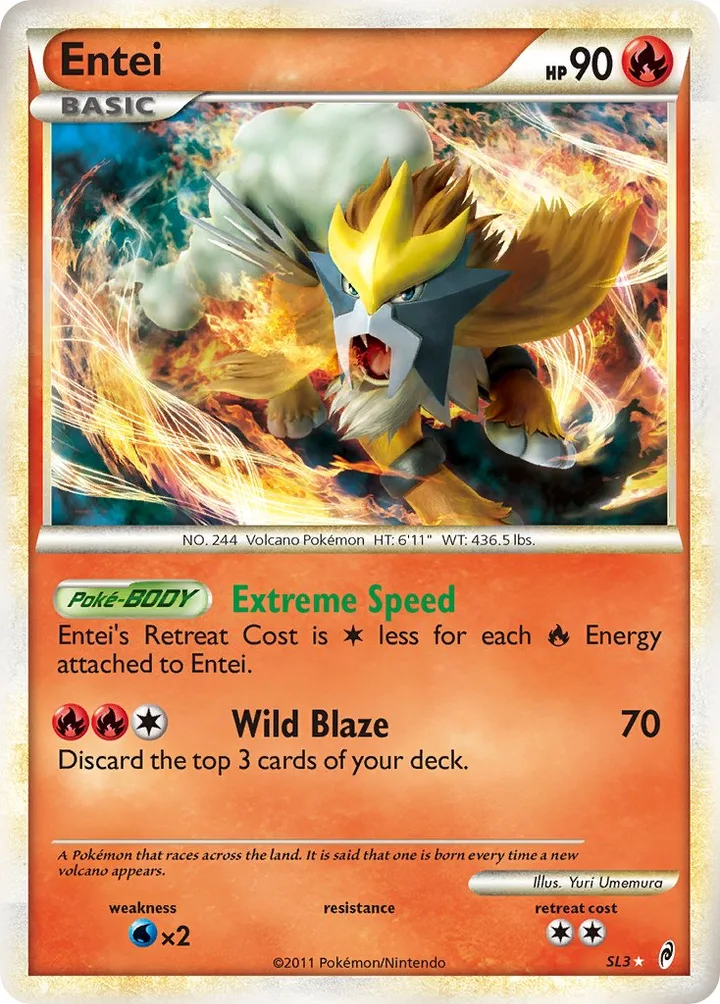 Entei, Call of Legends SL3/95