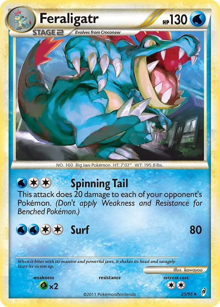 Feraligatr, Call of Legends 25/95