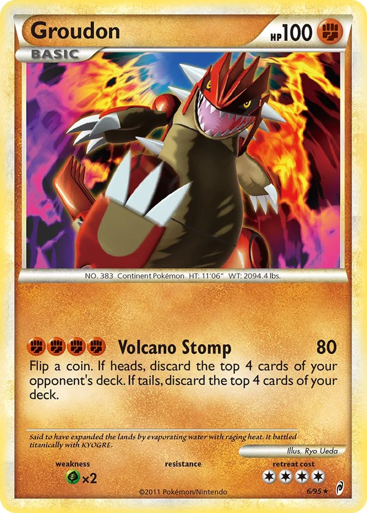 Groudon, Call of Legends 6/95
