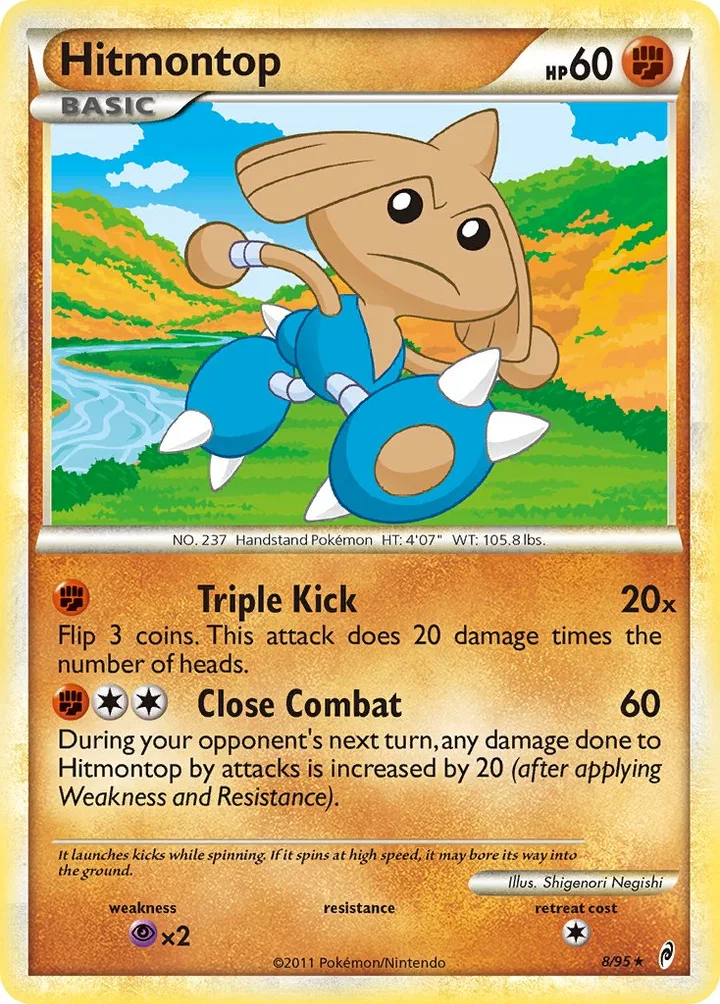 Hitmontop, Call of Legends 8/95