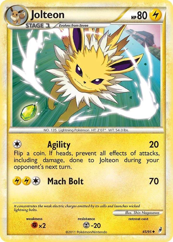 Jolteon, Call of Legends 45/95