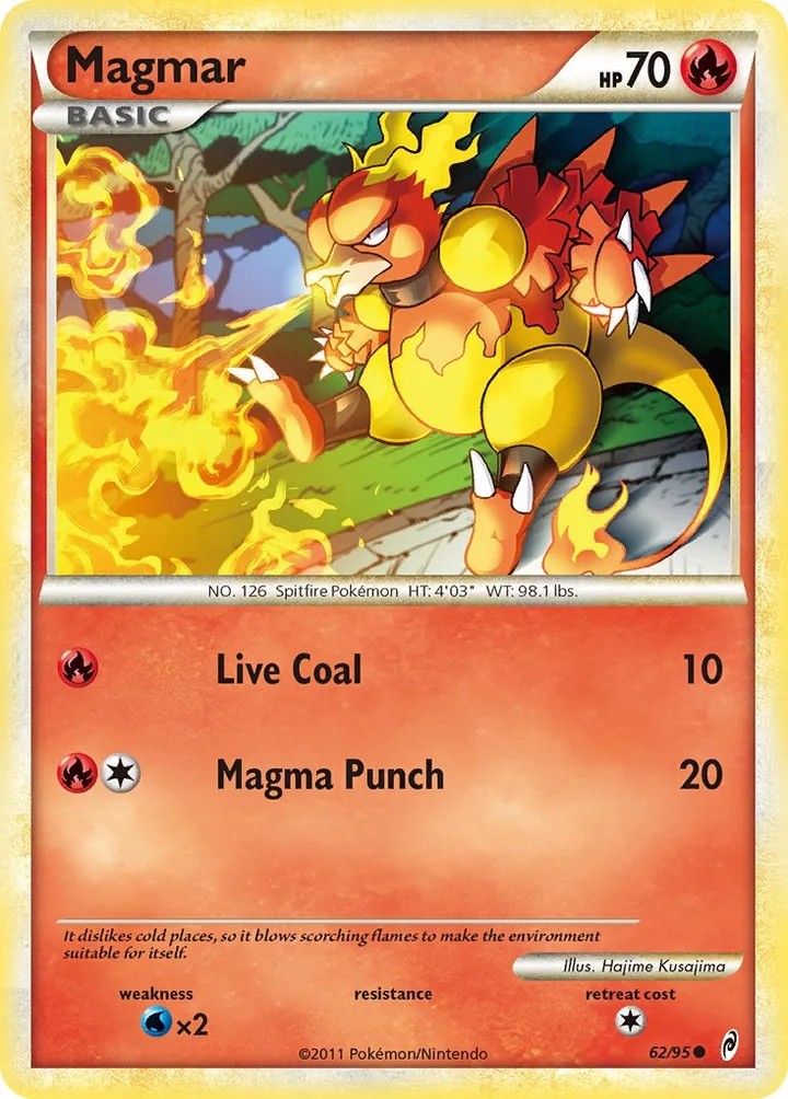 Magmar, Call of Legends 62/95