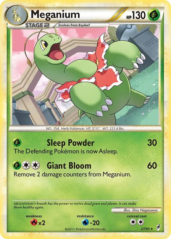 Meganium, Call of Legends 27/95