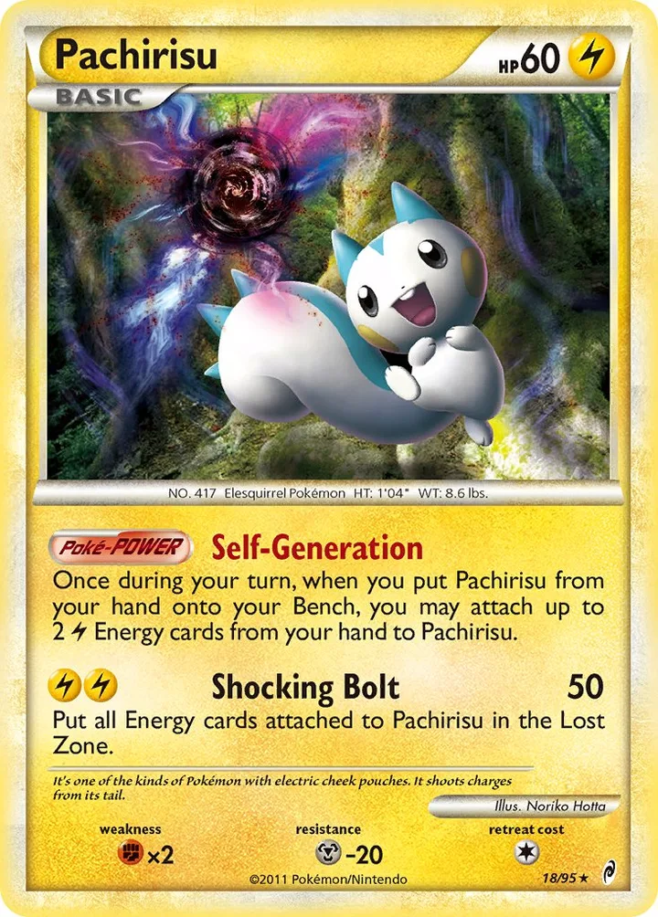 Pachirisu, Call of Legends 18/95