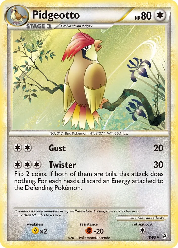 Pidgeotto, Call of Legends 48/95