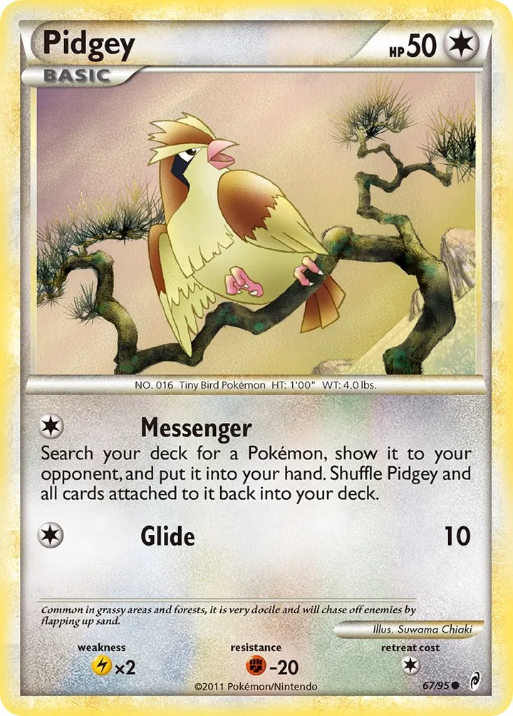 Pidgey, Call of Legends 67/95