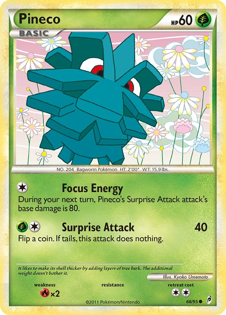 Pineco, Call of Legends 68/95