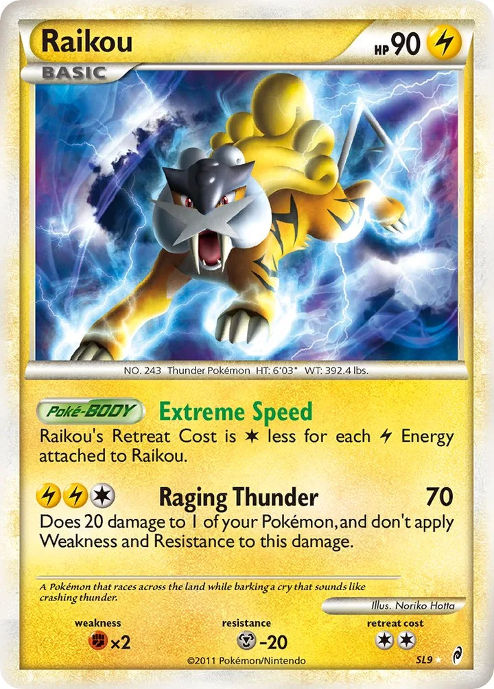 Raikou, Call of Legends SL9/95