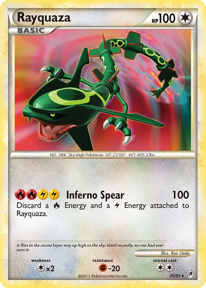 Rayquaza, Call of Legends 20/95
